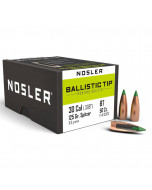 NOSLER Palle Ballistic Tip 308" 125gr SP Green Tip #30125 (50pz)