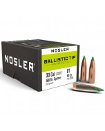NOSLER Palle Ballistic Tip 308" 168gr SP Green Tip #30168 (50pz)