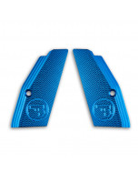 CZ 75 TS Guance Corte Zigrinato Blu