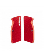 TONI SYSTEM Guance lunghe Vibram per Tanfoglio P19L-P21L-T95F Rosso
