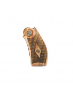S&W Guance in Legno N Round Legacy Walnut Checkered with Bronze Medalions