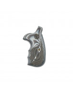 S&W Guance in Legno N Round NU Grey/Black G10 Laser Logo