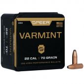 SPEER Palle Varmint Soft Point 224" 70gr Semi-Spitzer SP #1053 (100pz)