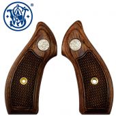 S&W Guance in Legno J Round Dymondwood Service #12924