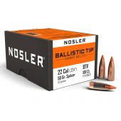 NOSLER Palle Ballistic Tip 224" 50gr SP Orange Tip #39522 (100pz)