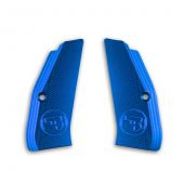 CZ 75 SP-01 Guance Zigrinate Lunghe Blu