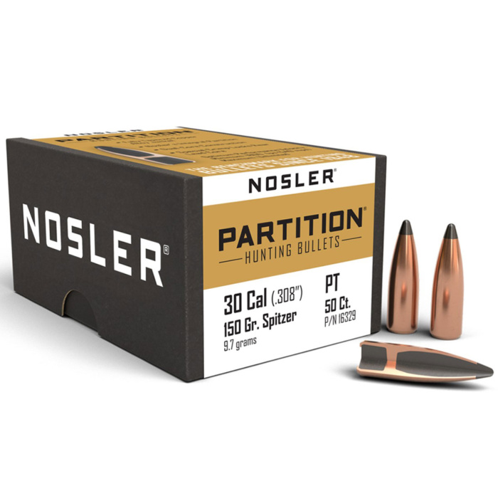 NOSLER Palle Partition 308" 150gr SP #16329 (50pz)