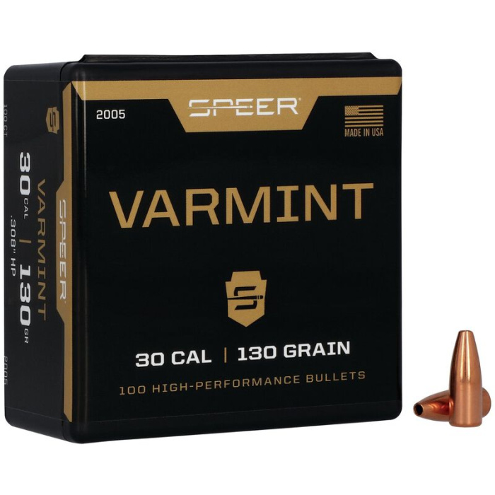 SPEER Palle Varmint Hallow Point 308" 130gr HP #2005 (100pz)