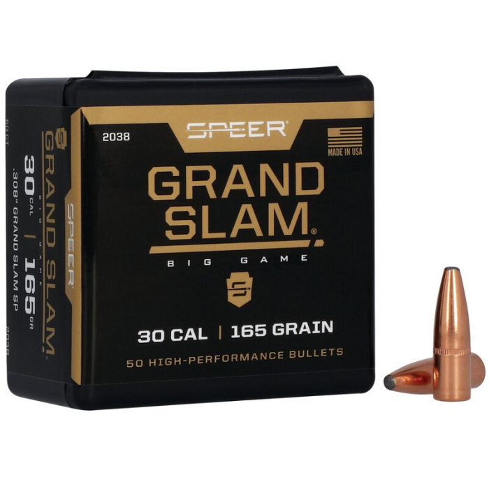SPEER Palle Grand Slam 308" 165gr SP #2038 (50pz)