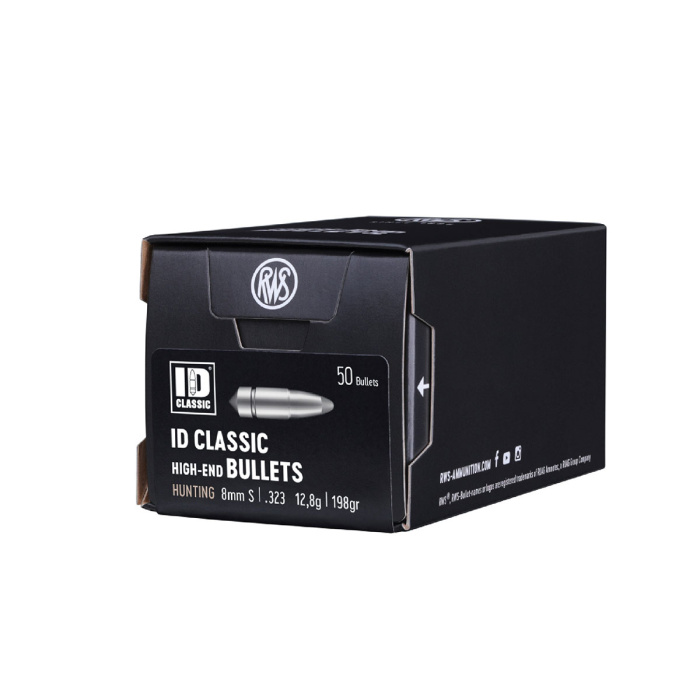 RWS Palle ID Classic 323" 198gr (50pz)