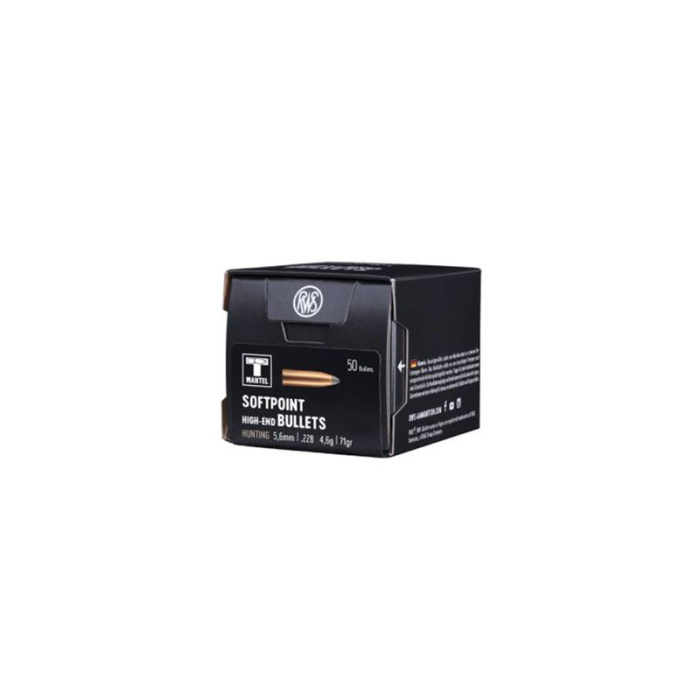 RWS Palle Soft Point SP 228" 71gr (50pz) #2145642