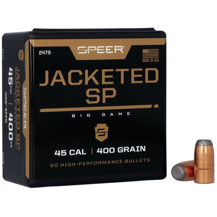 SPEER Palle Flat Nose Soft Point 458" 400gr SPFN #2479 (50pz)