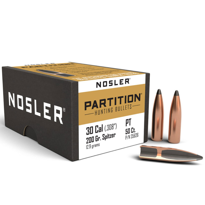 NOSLER Palle Partition 308" 200gr SP #35626 (50pz)