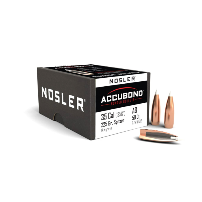 NOSLER Palle AccuBond 358" 225gr SP #50712 (50pz)
