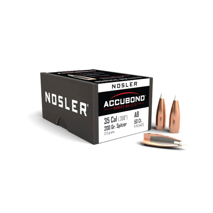 NOSLER Palle AccuBond 358" 200gr SP #54425 (50pz)