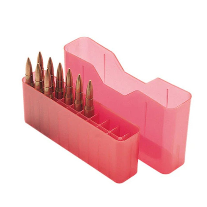 MTM J-20-L Rifle Large Rosso Trasparente