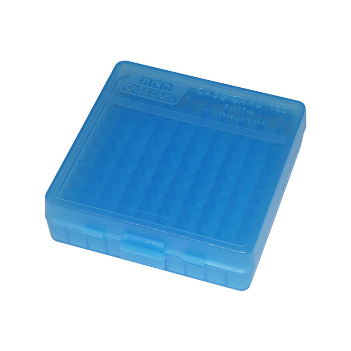 MTM P-100-9 9mm Blu Trasparente