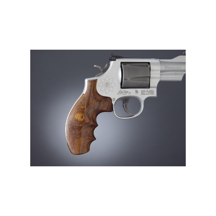 HOGUE Guance in Legno S&W K/L Round CocoBolo