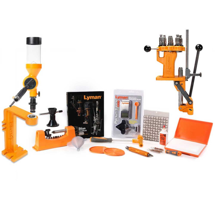 LYMAN Kit Pressa Brass-Smith All-American 8 Reloading Kit #7810370