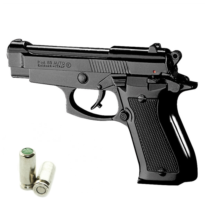 Pistola a Salve KIMAR 85 Cal.8 Top Firing Nera