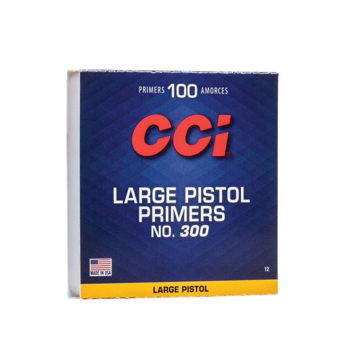Inneschi CCI Primers 300 Large Pistol #0012 (100pz)