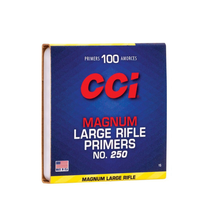 Inneschi CCI Primers 250 Large Rifle Magnum #0015 (100pz)