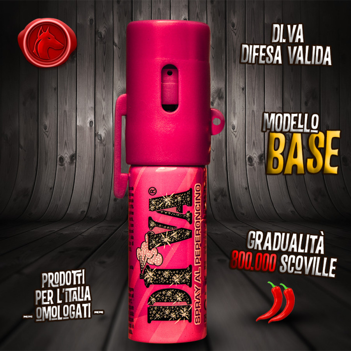 Spray al Peperoncino DIVA Base 800.000 Scoville | Pink