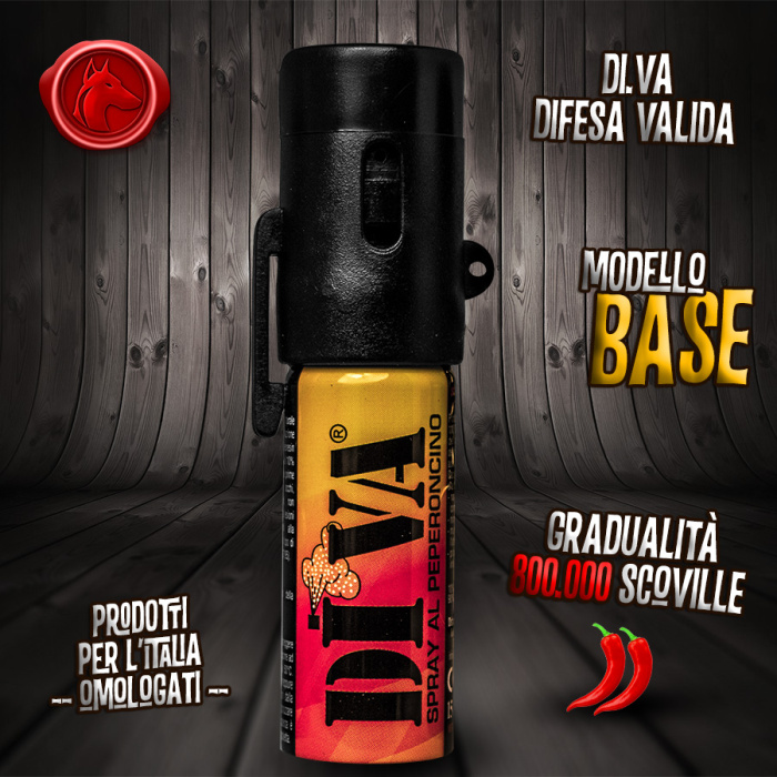 Spray al Peperoncino DIVA Base 800.000 Scoville