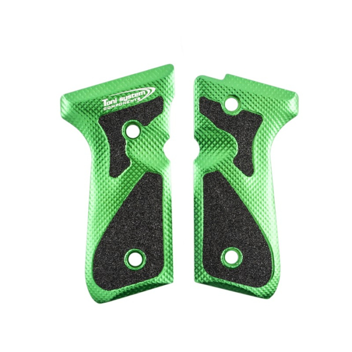 TONI SYSTEM Guancette 3D per Beretta 92-96-98 Elite LTT-M9A1 Verde