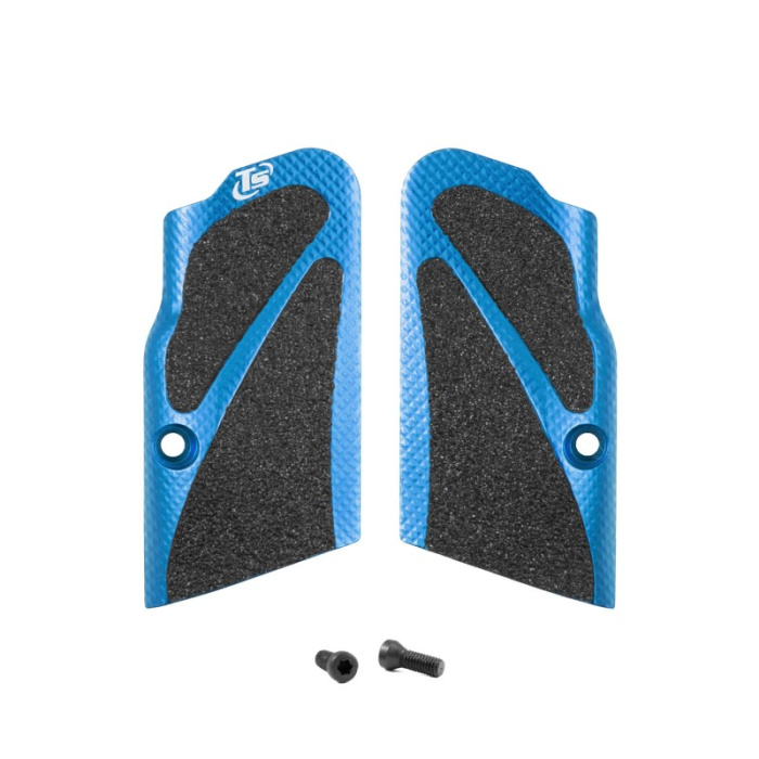 TONI SYSTEM Guancette X3D Corte - Fusto Large per Tanfoglio Blu