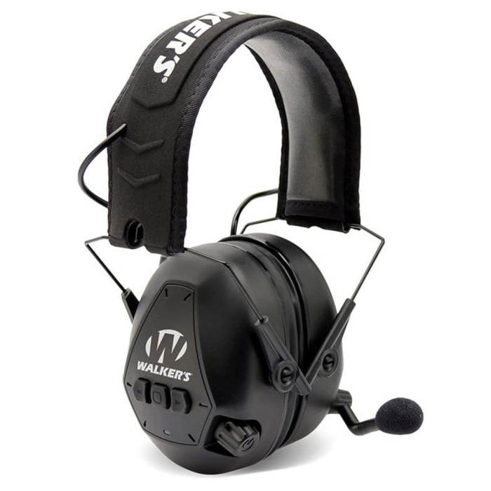 WALKERS Bluetooth Passive Muffs Cuffia Elettronica Passiva con Bluetooth Nera