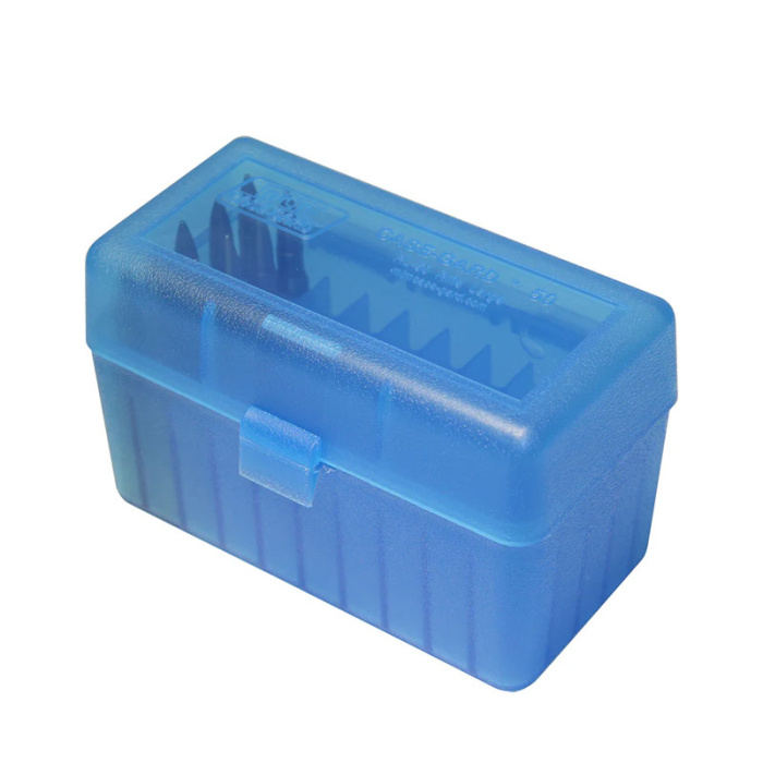 MTM RL-50 Rifle Large Blu Trasparente