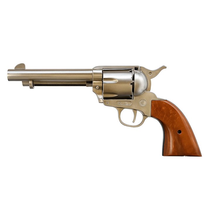 Revolver a Salve BRUNI Singola Azione Cal. 380 Top Firing Nikel