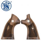 S&W Guance in Legno Target K/L Square RoseWood Zigrinate #13837