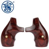 S&W Guance in Legno Boot Grips J Round RoseWood #227740000