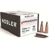 NOSLER Palle Varmageddon 264" 90gr FB Tipped Metallic-Black-Tip #26129 (100pz)
