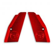 CZ 75 TS Guance Corte Zigrinato Rosso