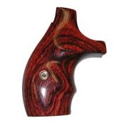 S&W Guance in Legno COMBAT J Round RoseWood #12926