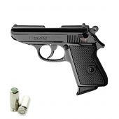 Pistola a Salve KIMAR PPK Lady-K Cal.8 Top Firing Nera